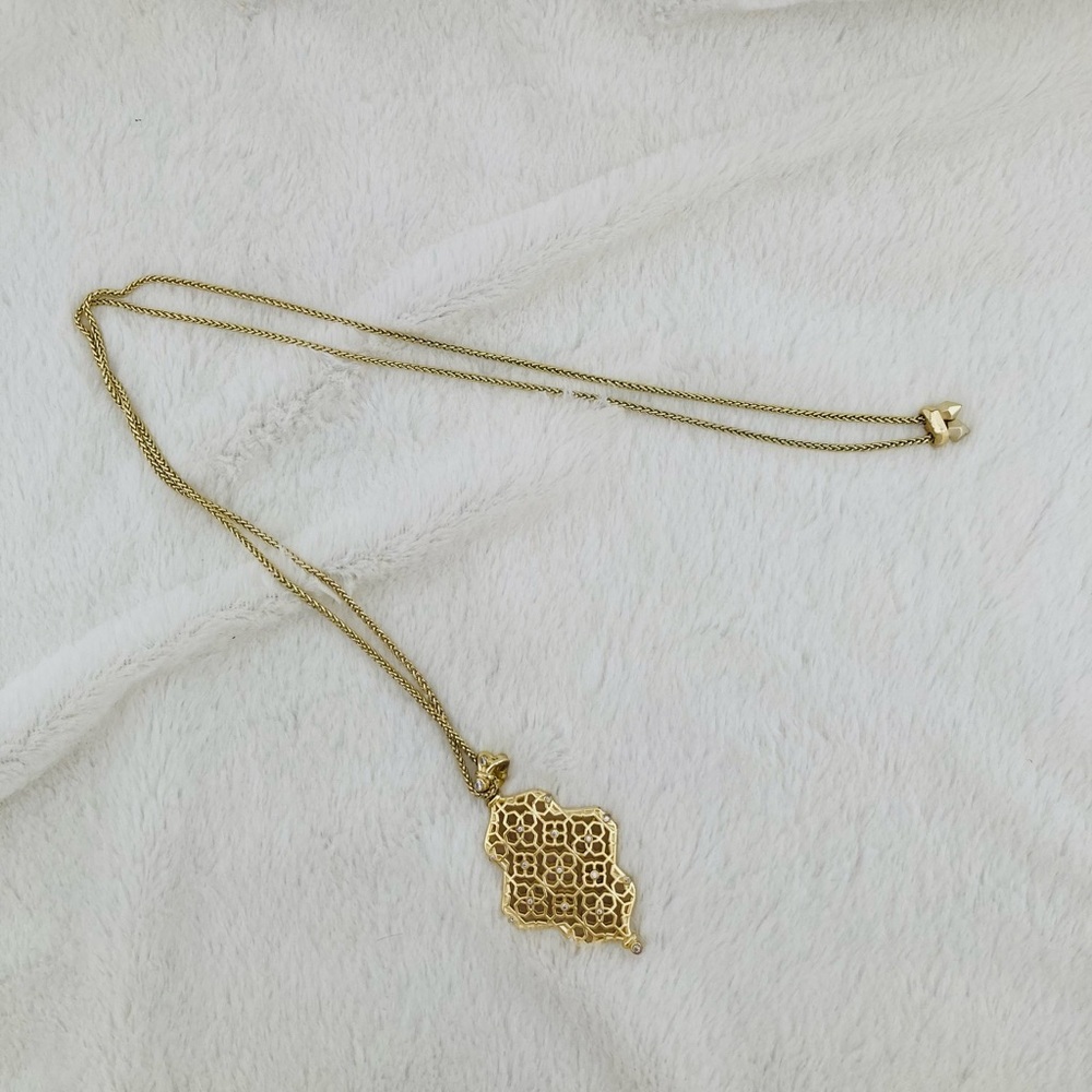 Kendra Scott Gold Pendant Necklace